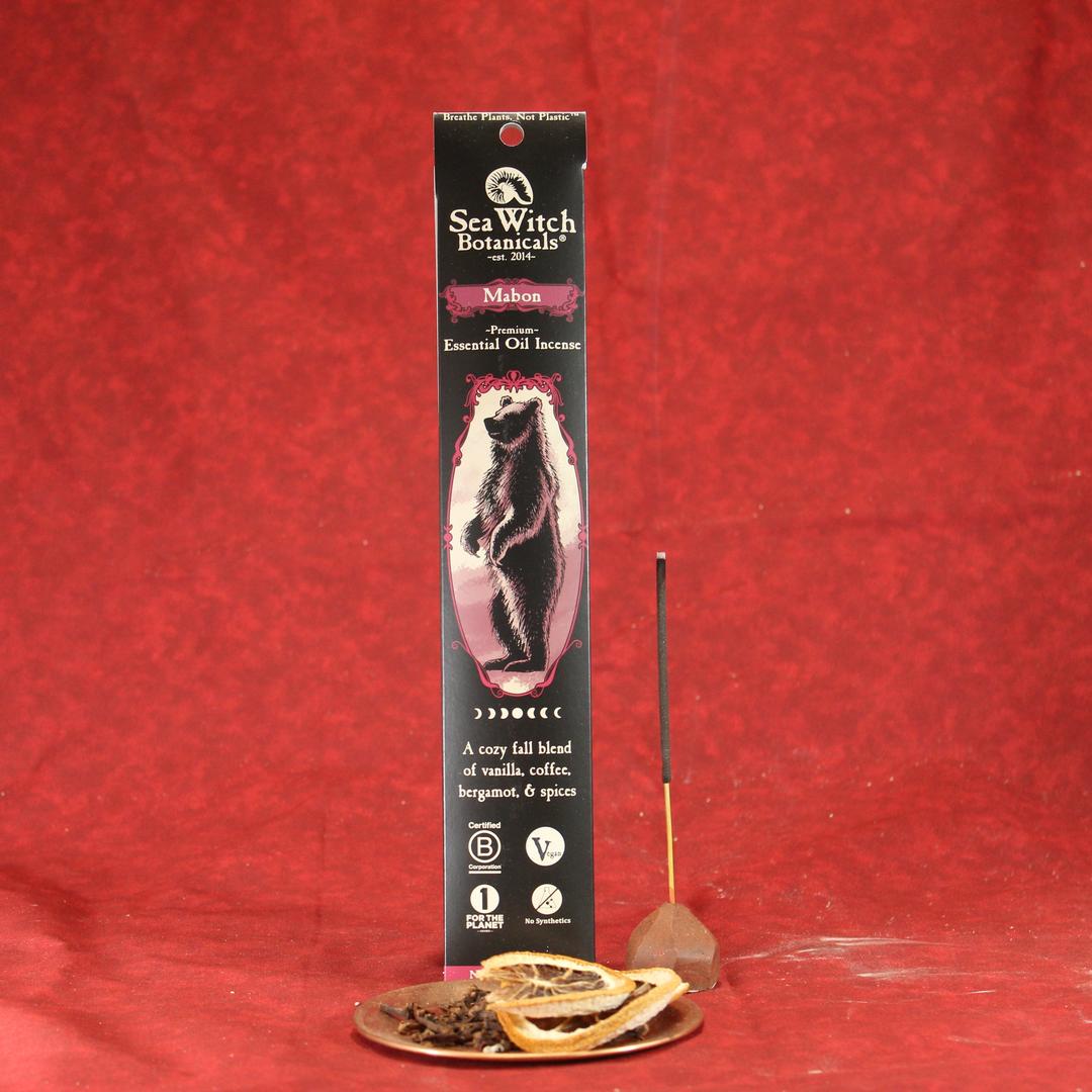 Mabon Incense: with All-Natural Coffee, Vanilla, Bergamot, & Spices