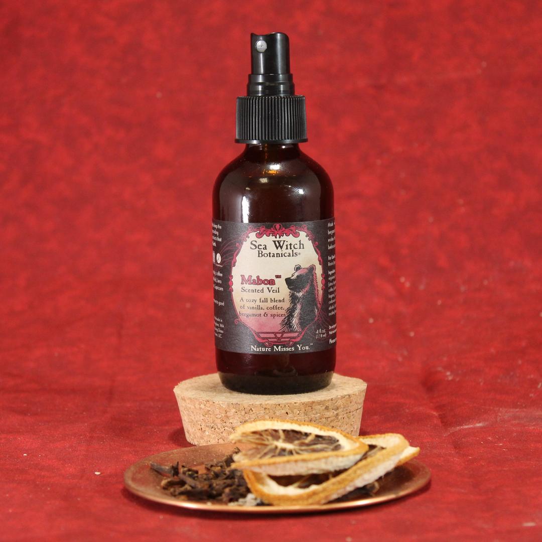Mabon Scented Veil: Vanilla, Coffee, Bergamot & Spices