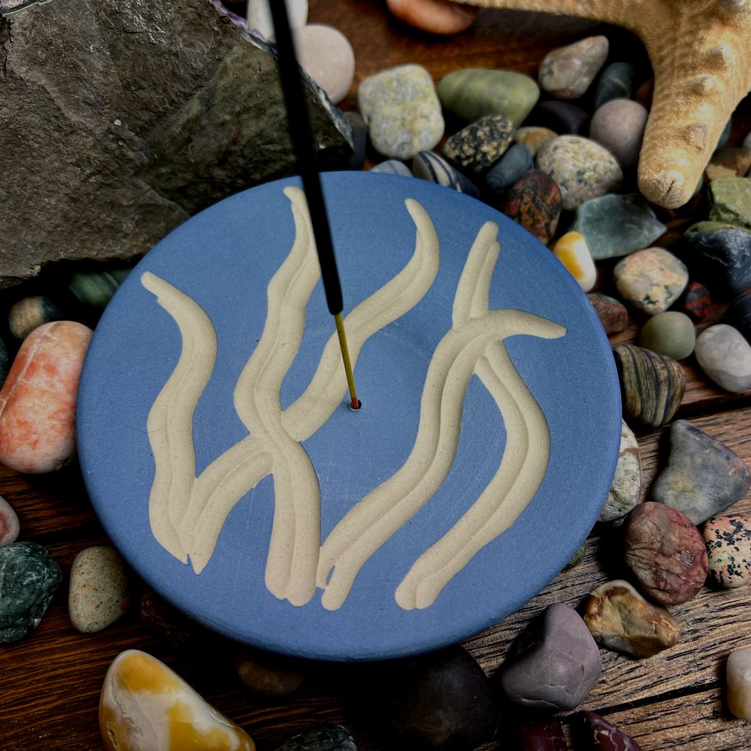 Red Clay Incense Holders