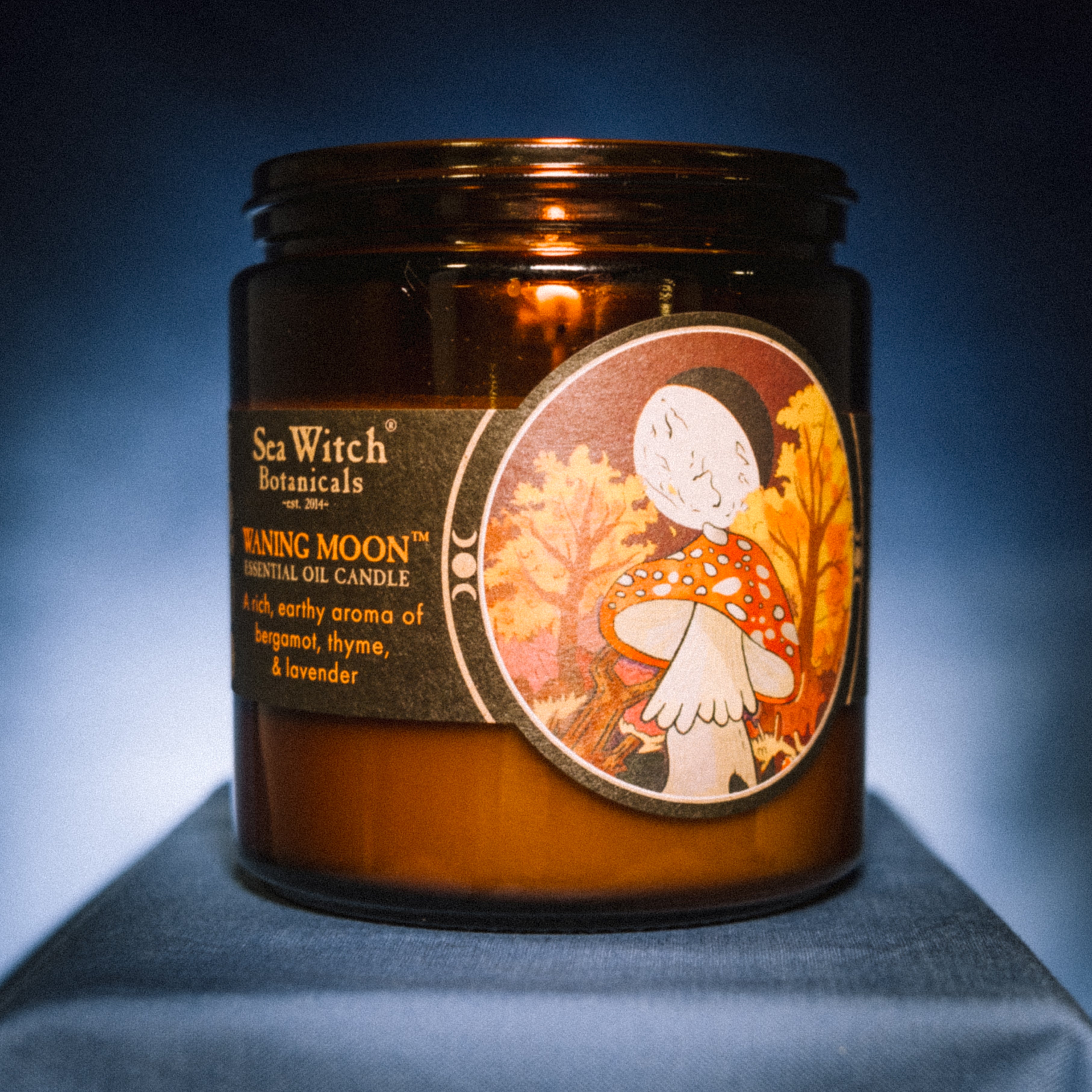 Waning Moon Essential Oil Candle