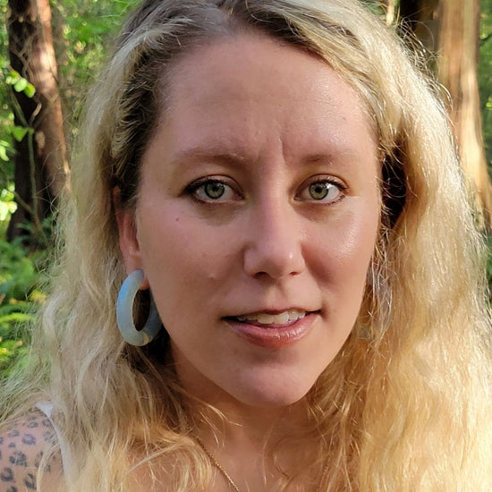 Model wearing Dusty Rose lip tint