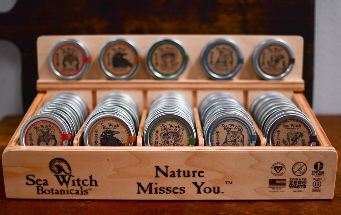Top 3 Reasons Tins are More Sustainable than Plastic Tubes-Sea Witch Botanicals