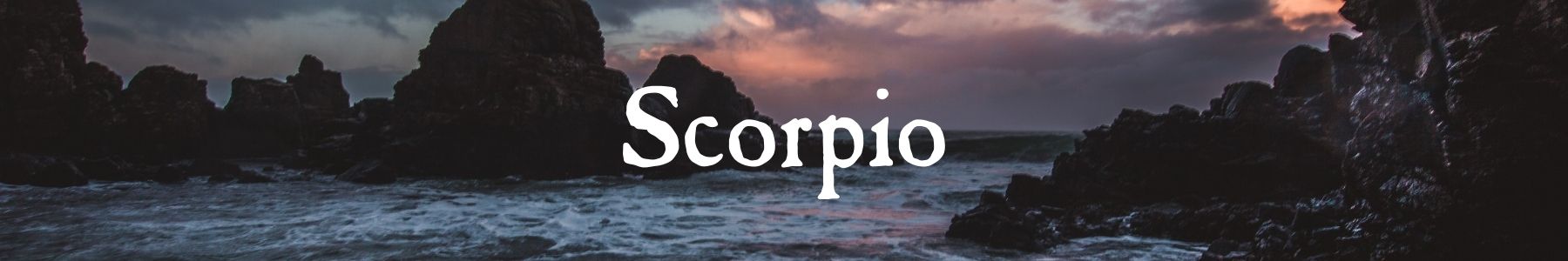 Zodiac Collection: Scorpio