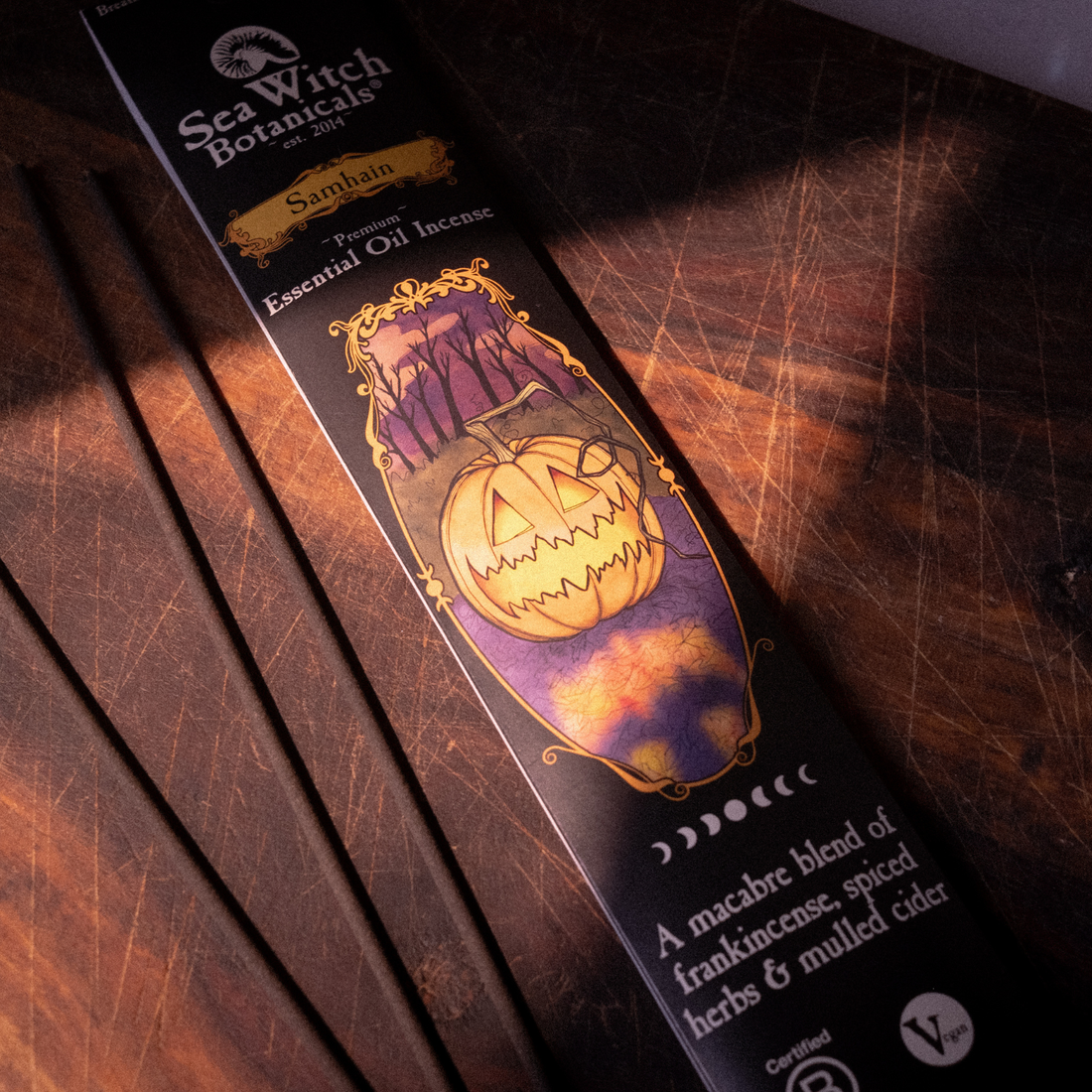Samhain Incense: with Frankincense, Spiced Herbs, &amp; Mulled Cider