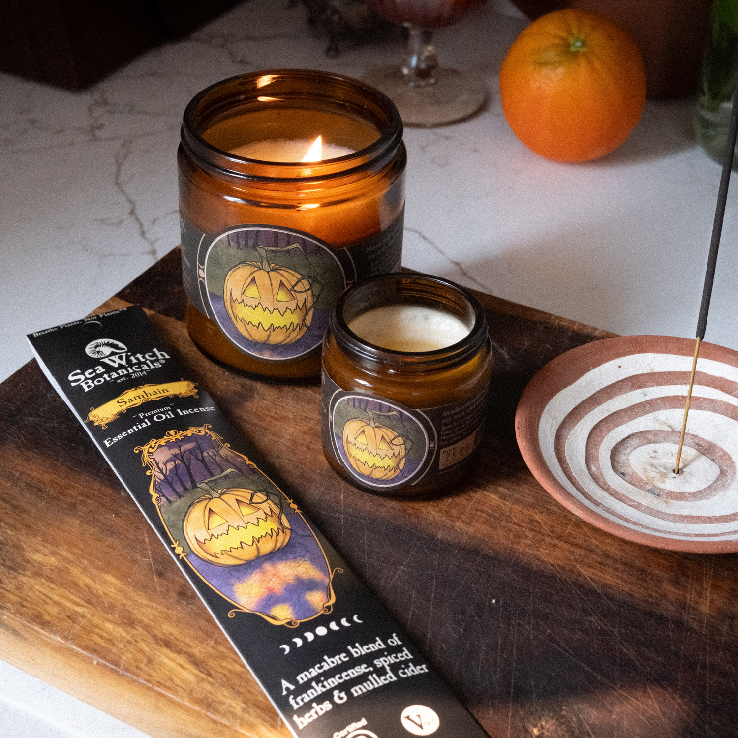 Samhain Limited Edition 3oz Mini Essential Oil Candle