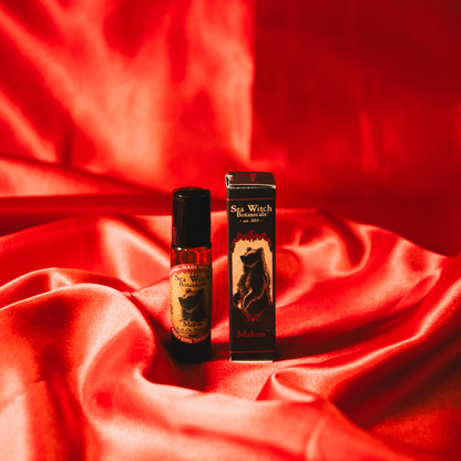 Mabon Roll-On Perfume with Vanilla, Coffee, Bergamot, &amp; Spices