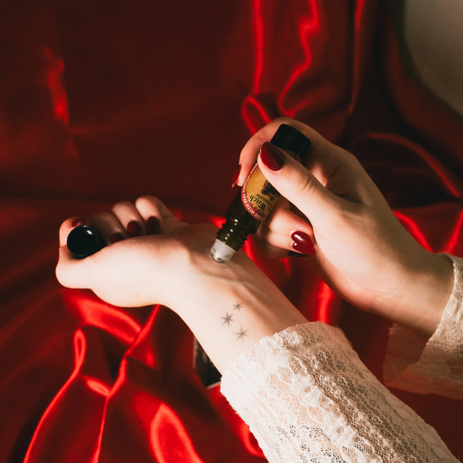 Mabon Roll-On Perfume with Vanilla, Coffee, Bergamot, &amp; Spices