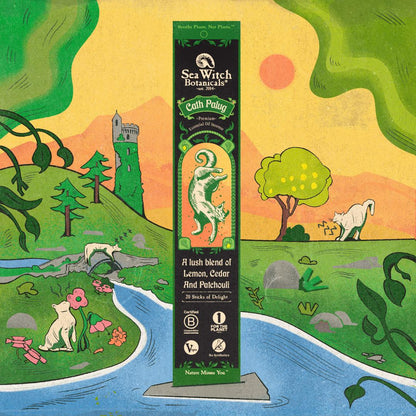 Cath Palug™ Incense: Lemon, Cedar, &amp; Patchouli