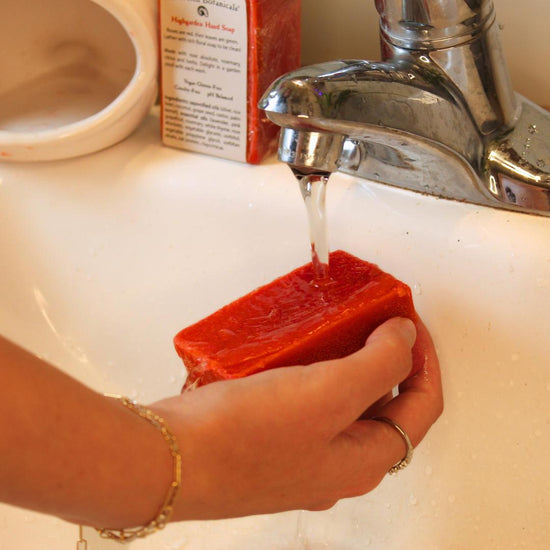 Highgarden Hand Soap: Single Batch Body Bar with Rose Absolute