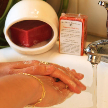 Highgarden Hand Soap: Single Batch Body Bar with Rose Absolute