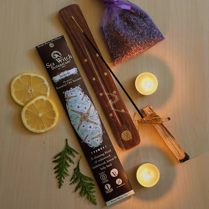 Imbolc Incense: with All-Natural Cedarwood, Sandalwood, Lemon, &amp; Basil