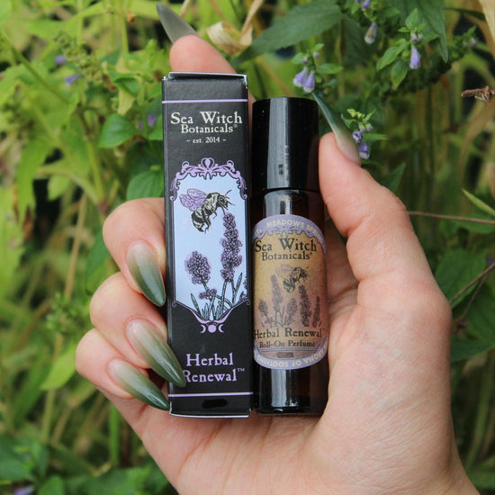 Herbal Renewal Roll-On Perfume with Lavender & Rosemary