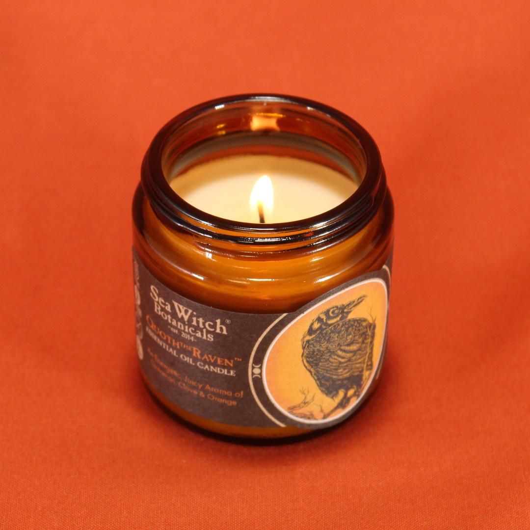 Quoth the Raven 3oz Mini Essential Oil Candle