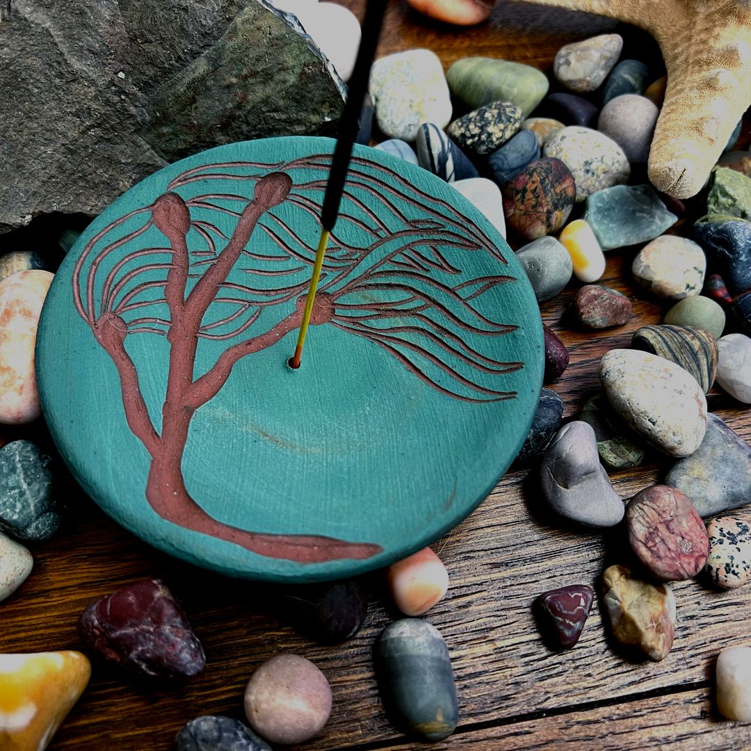 Red Clay Incense Holders