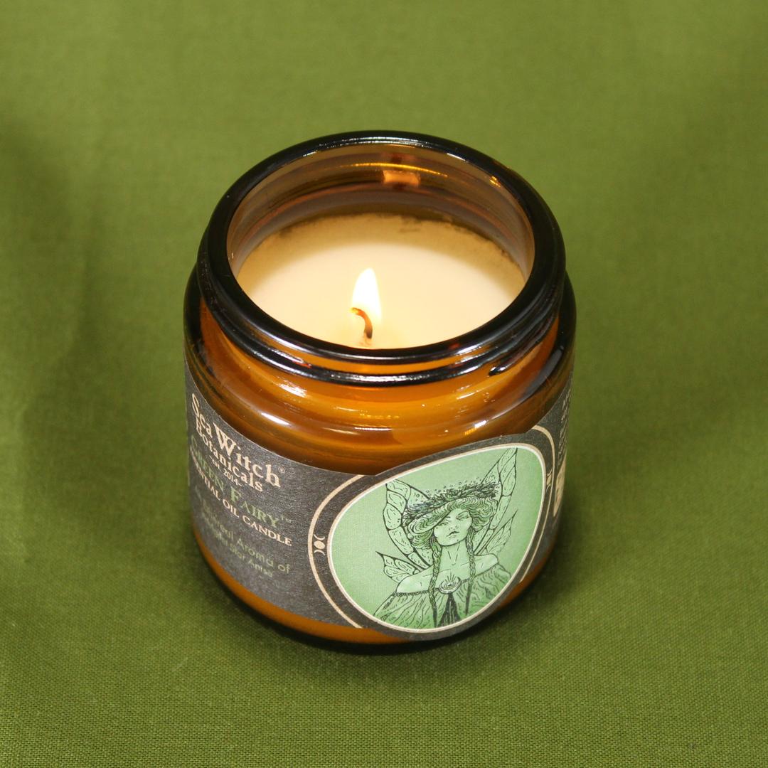 Green Fairy 3oz Mini Essential Oil Candle