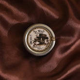 Round container with &