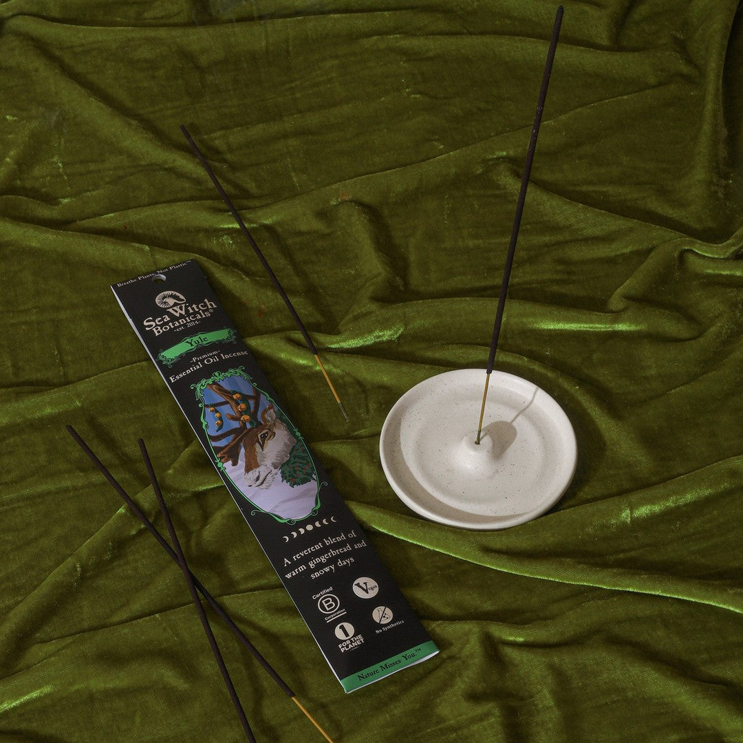 Yule Incense: with Ginger, Vanilla, Orange, &amp; Seasonal Spices