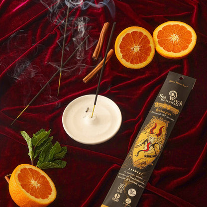 Krampus Incense: with All-Natural Frankincense, Fir, Peppermint, &amp; Holiday Spices