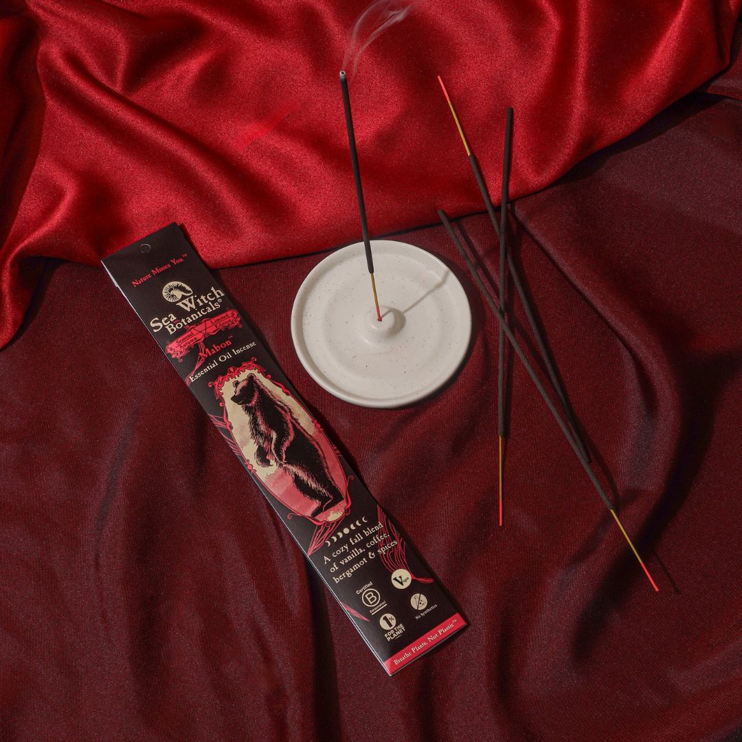 Mabon Incense: with All-Natural Coffee, Vanilla, Bergamot, &amp; Spices