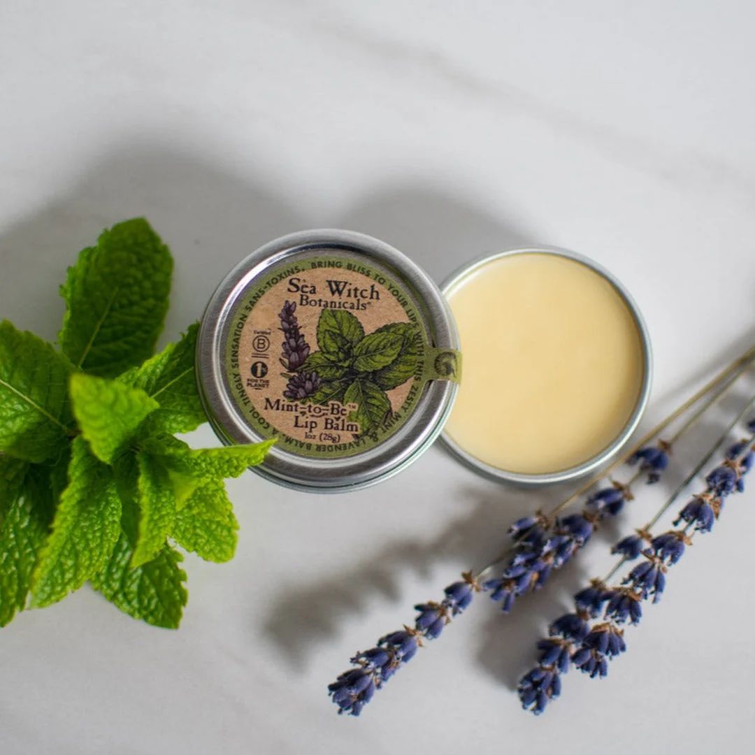 Vegan Lip Balm: Mint to Be - Peppermint Lavender – Sea Witch