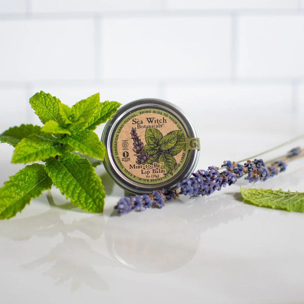 Vegan Lip Balm: Mint to Be - Peppermint Lavender – Sea Witch