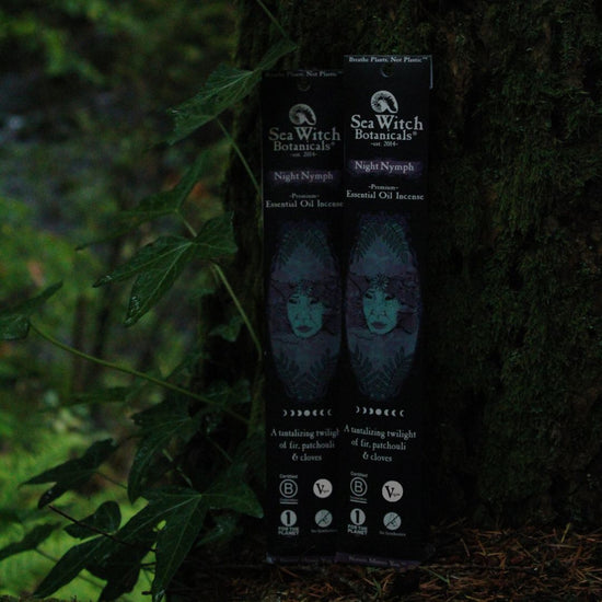 Night Nymph Incense: with Fir, Patchouli, & Cloves