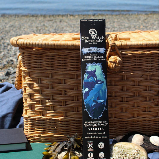Orcana Limited Edition Incense: with Eucalyptus, Cedar, & Sea Salt