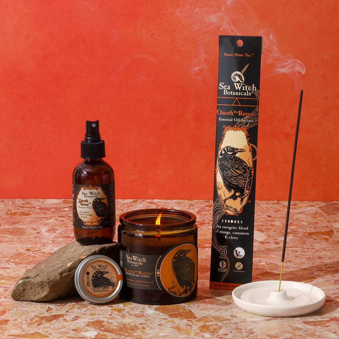 Quoth the Raven Scented Veil – Sea Witch Botanicals