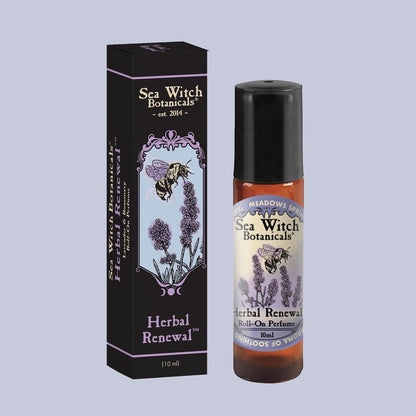 Herbal Renewal Roll-On Perfume with Lavender &amp; Rosemary