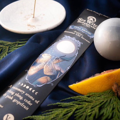 Full Moon Incense: with Grapefruit, Ylang Ylang, &amp; Cedarwood