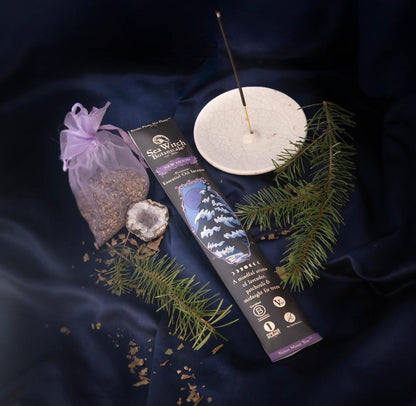 New Moon Incense: with Lavender, Patchouli, &amp; Fir