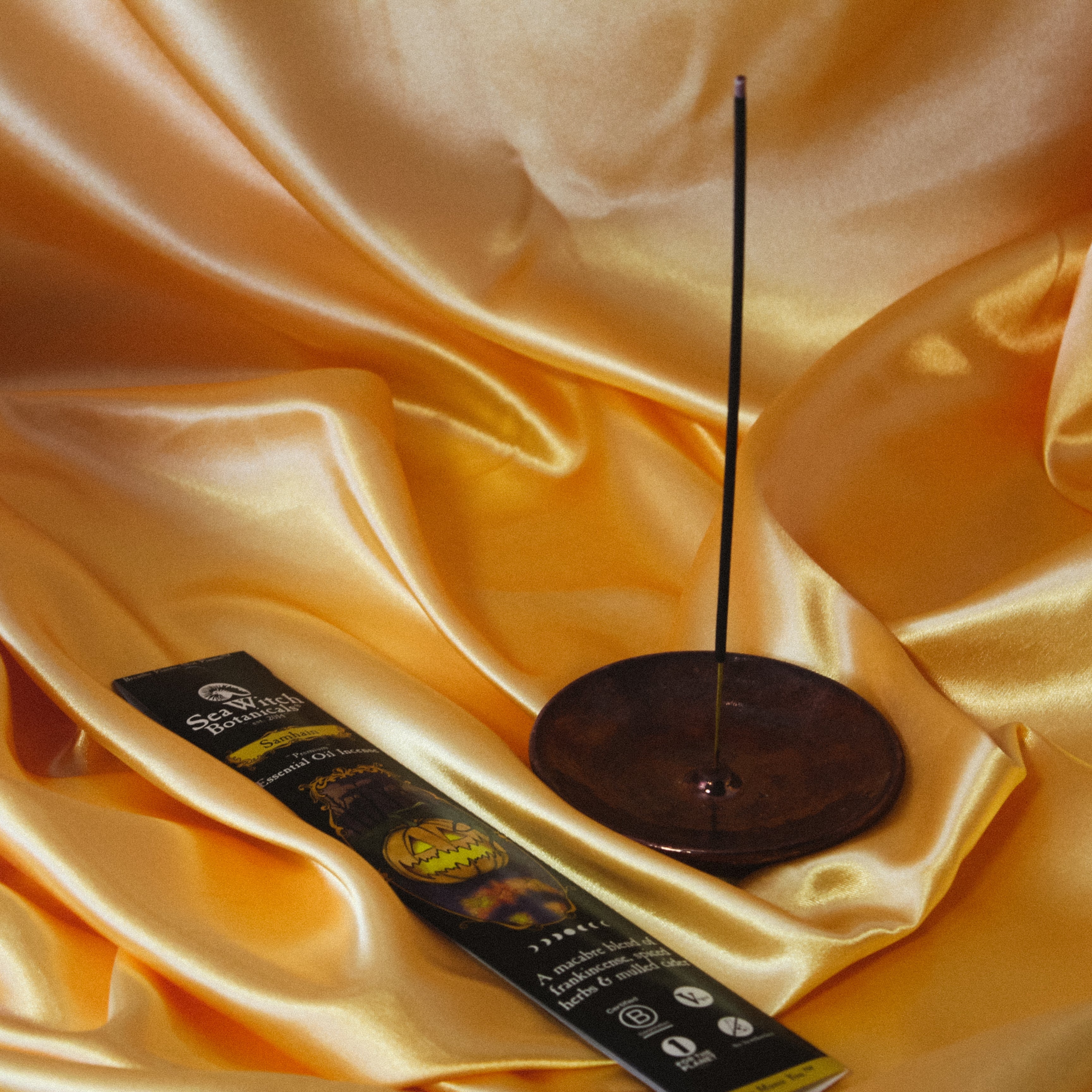 Samhain Incense: with Frankincense, Spiced Herbs, &amp; Mulled Cider