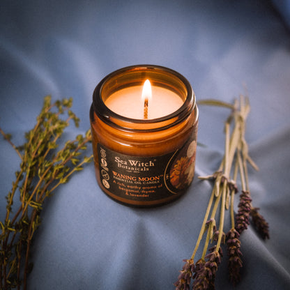 Waning Moon 3oz Mini Essential Oil Candle