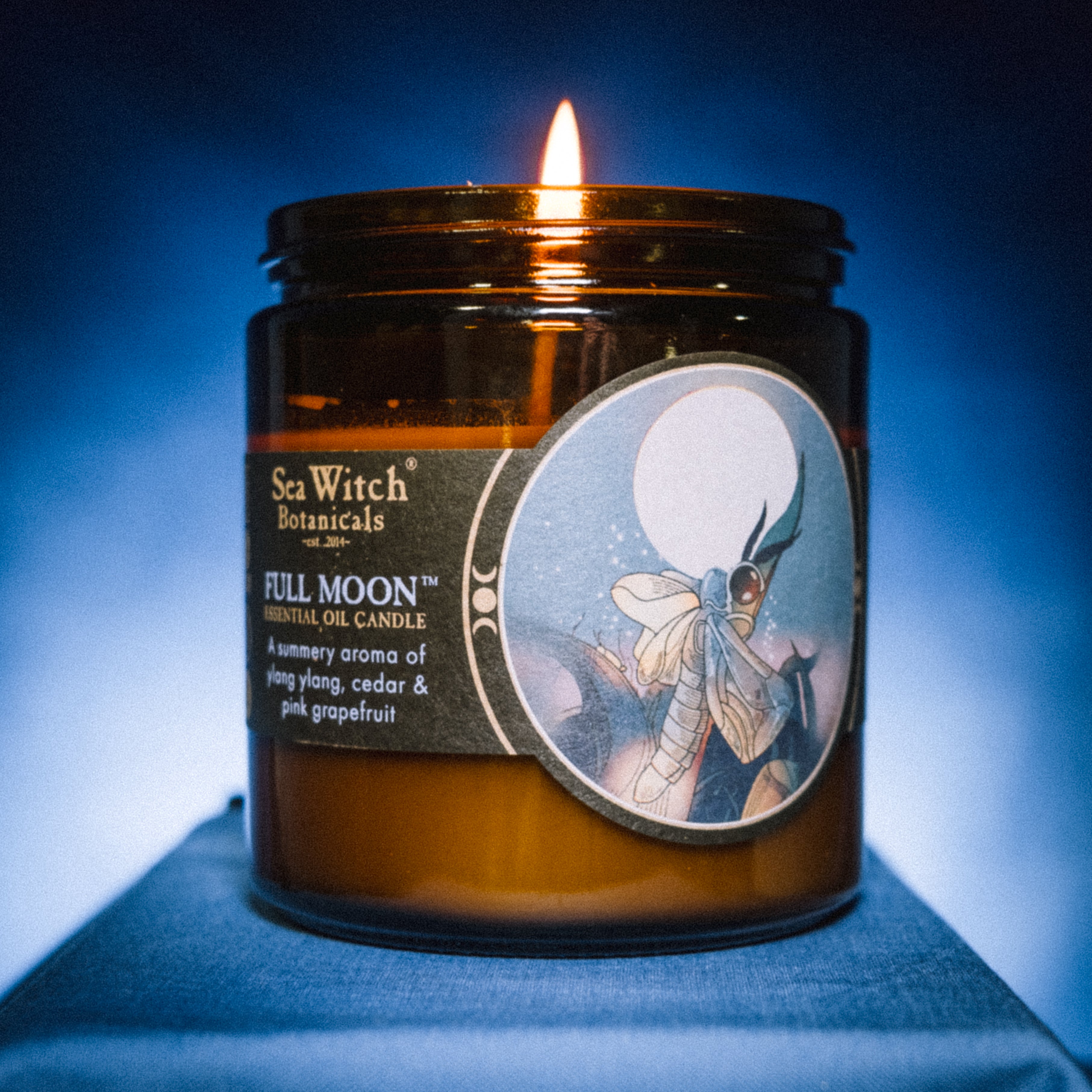 Full Moon Essential Oil Candle