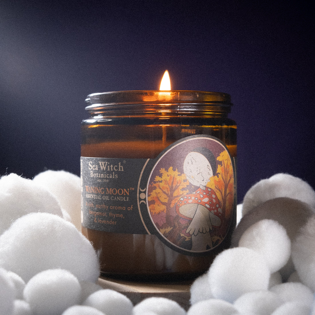 Waning Moon Essential Oil Candle