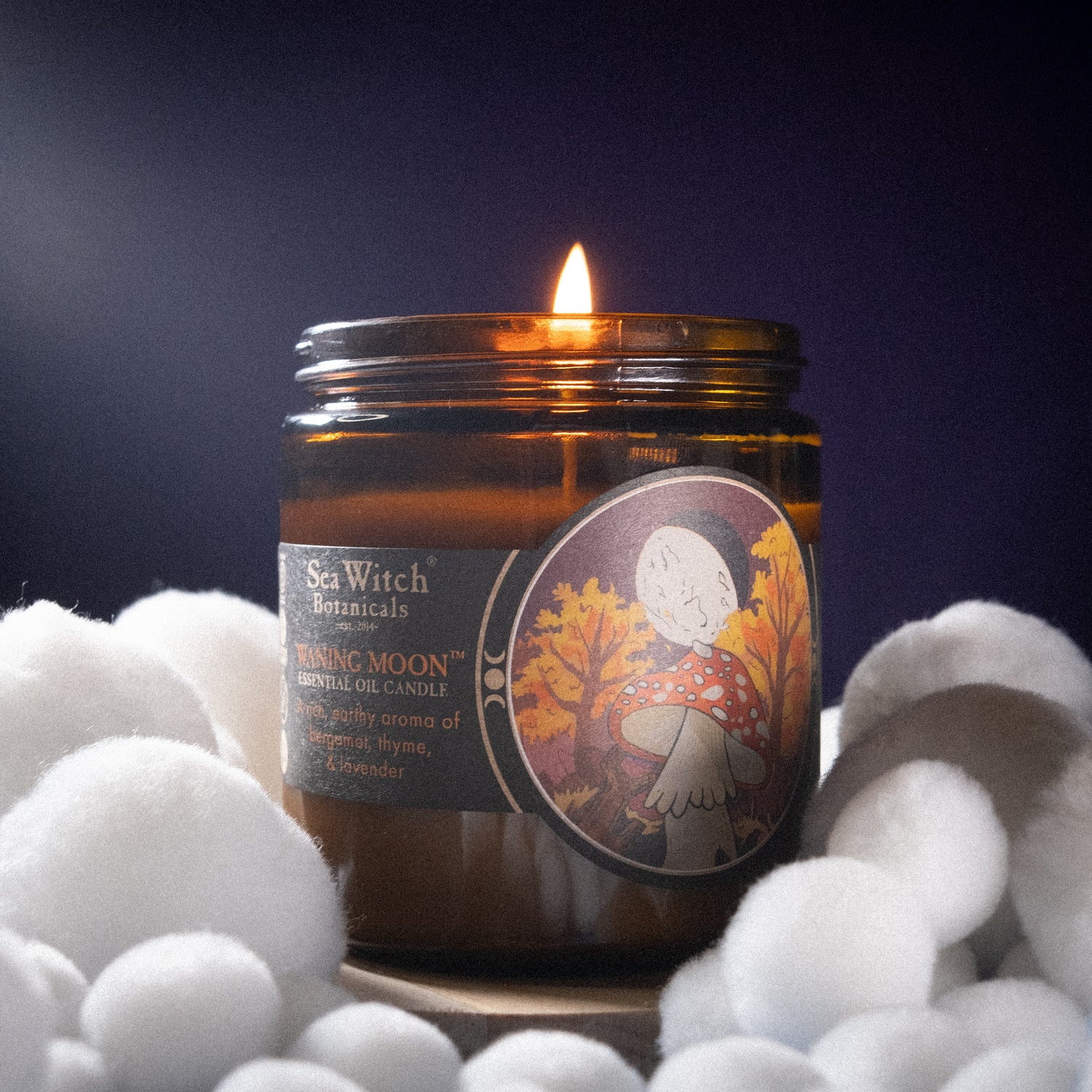 Waning Moon Essential Oil Candle