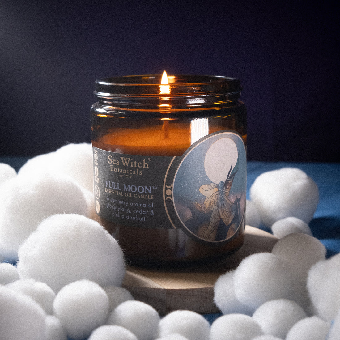 Full Moon Essential Oil Candle