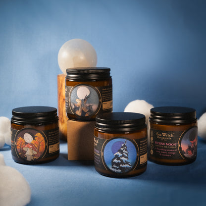 Waning Moon 3oz Mini Essential Oil Candle