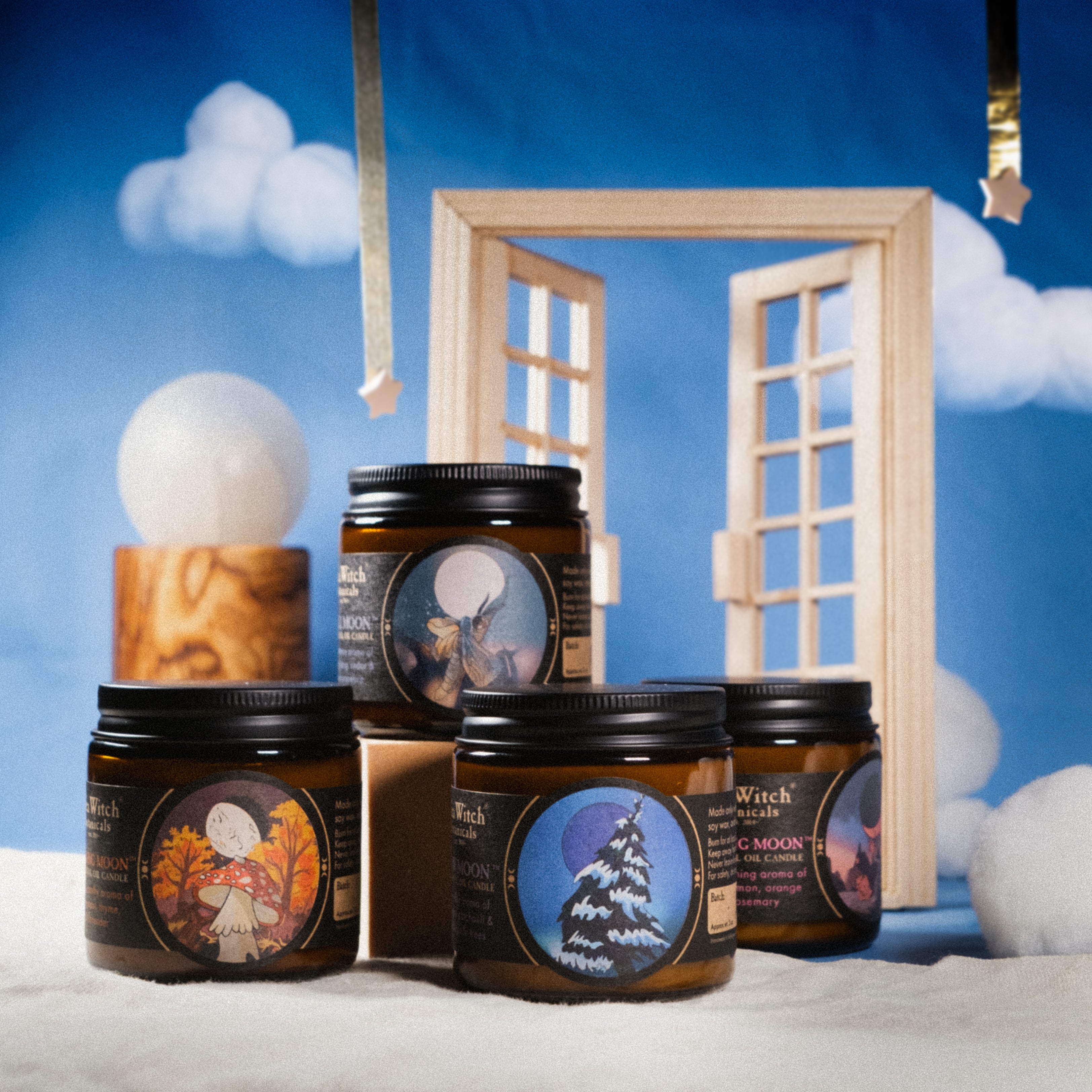Waxing Moon 3oz Mini Essential Oil Candle