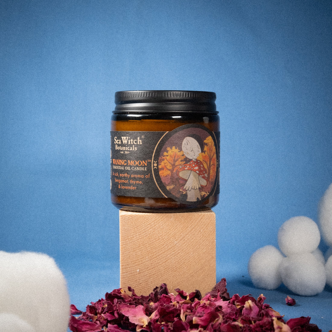 Waning Moon 3oz Mini Essential Oil Candle