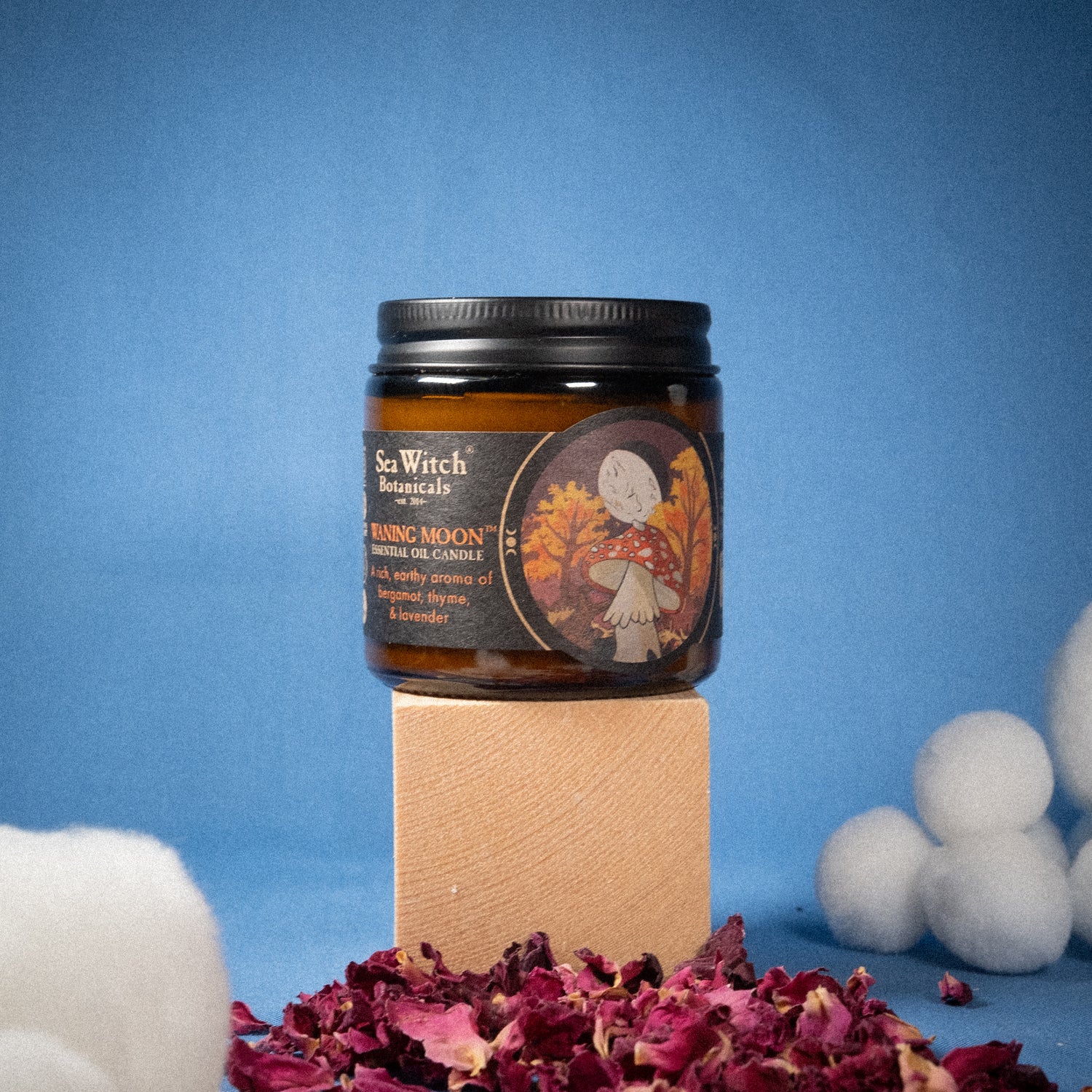 Waning Moon 3oz Mini Essential Oil Candle