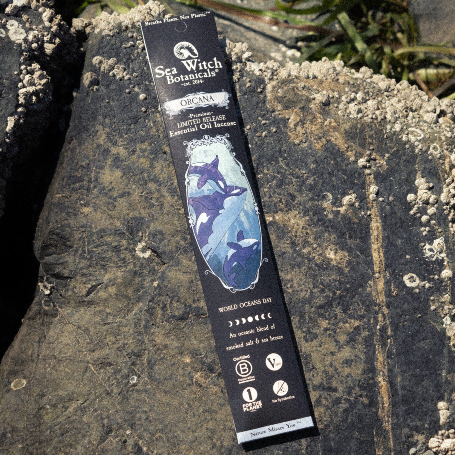 Orcana Limited Edition Incense: with Eucalyptus, Cedar, &amp; Sea Salt
