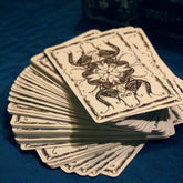 Back side of the Tarot of the Abyss deck