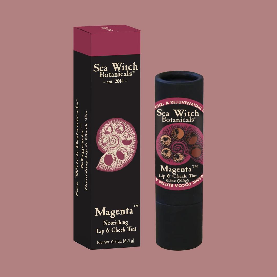 Magenta Lipstick: Tinted Balm for Lips, Cheeks, &amp; Eyelids