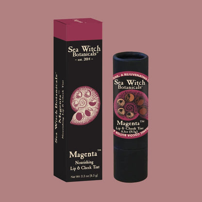 Magenta Lipstick: Tinted Balm for Lips, Cheeks, &amp; Eyelids