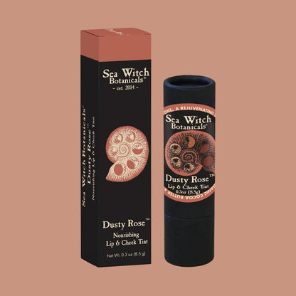 Dusty Rose Lipstick: Tinted Balm for Lips, Cheeks, &amp; Eyelids