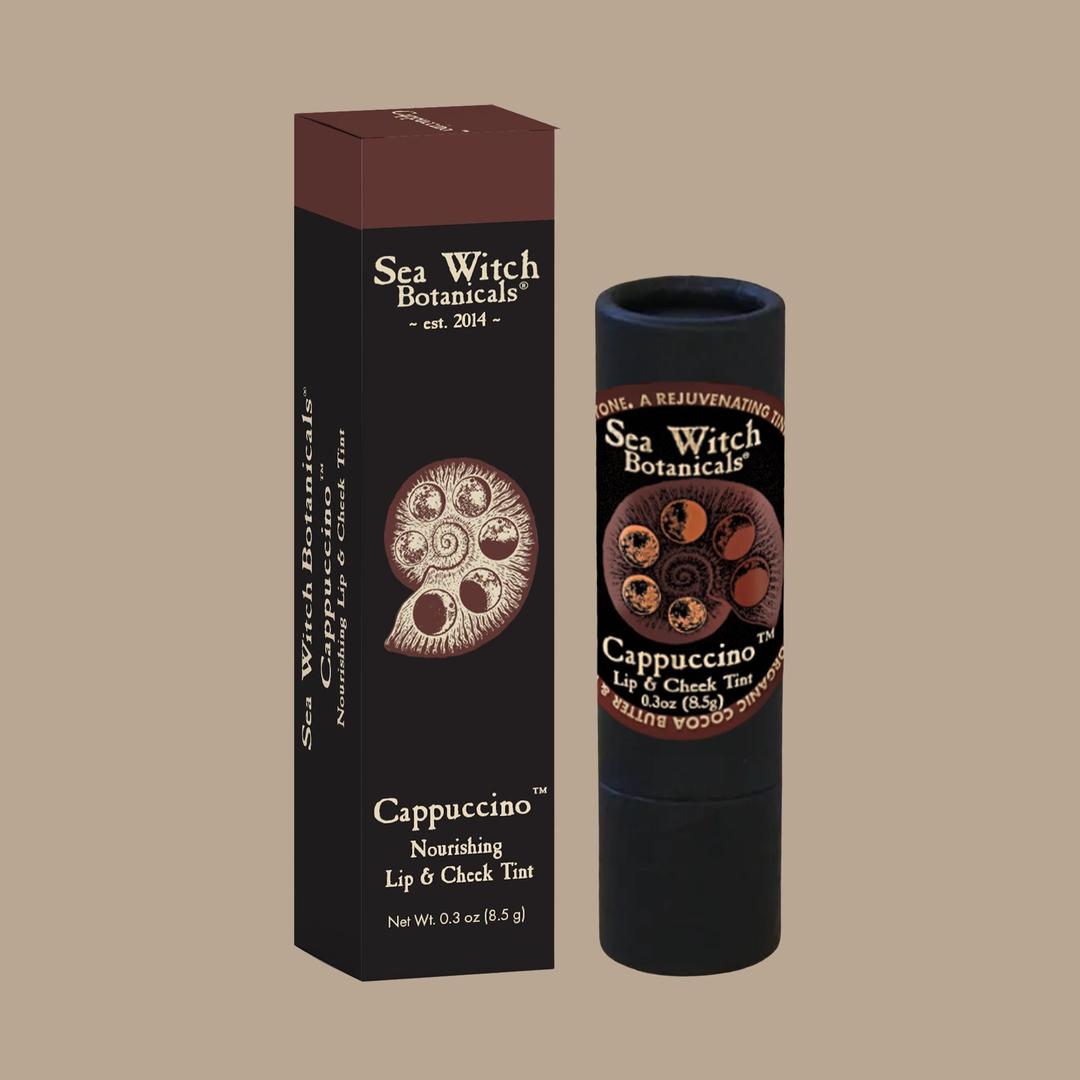 Cappuccino Lipstick: Tinted Balm for Lips, Cheeks, &amp; Eyelids