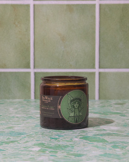 Green Fairy Candle