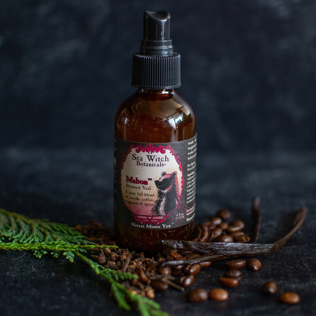 Mabon Scented Veil: Vanilla, Coffee, Bergamot &amp; Spices