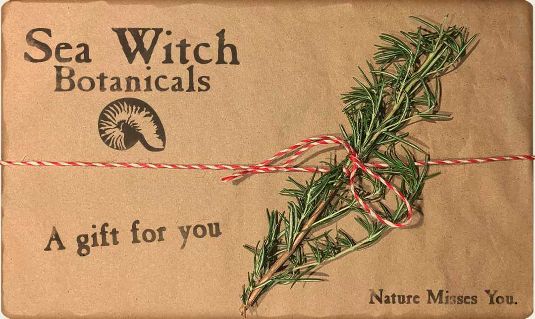 Sea Witch Botanicals gift certificate &amp; gift card
